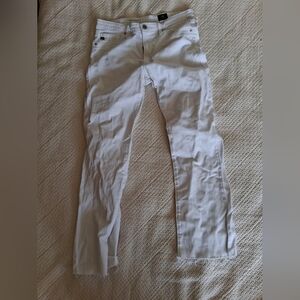 AG Adriano Goldschmied White Denim Pants